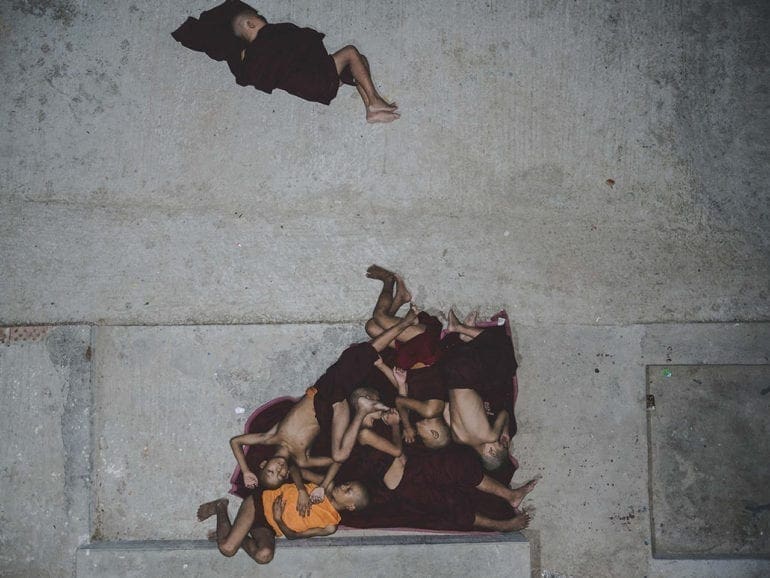 These boys in Myanmar monastery never sleep