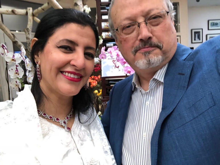 Habla la viuda del periodista saudí asesinado y columnista del Washington Post Jamal Khashoggi