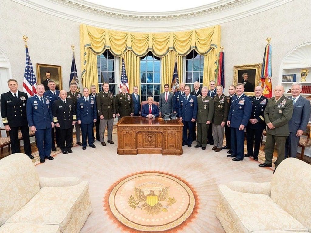 Los principales líderes militares de EE. UU. En octubre de 2019 | Departamento de Defensa