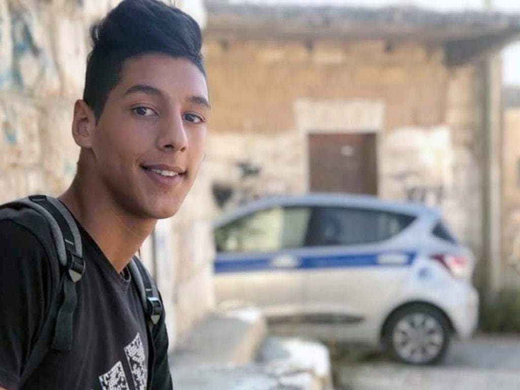 Said Yousef Mohammad Odeh, de 16 años, fue asesinado a tiros por un soldado israelí el 5 de mayo.