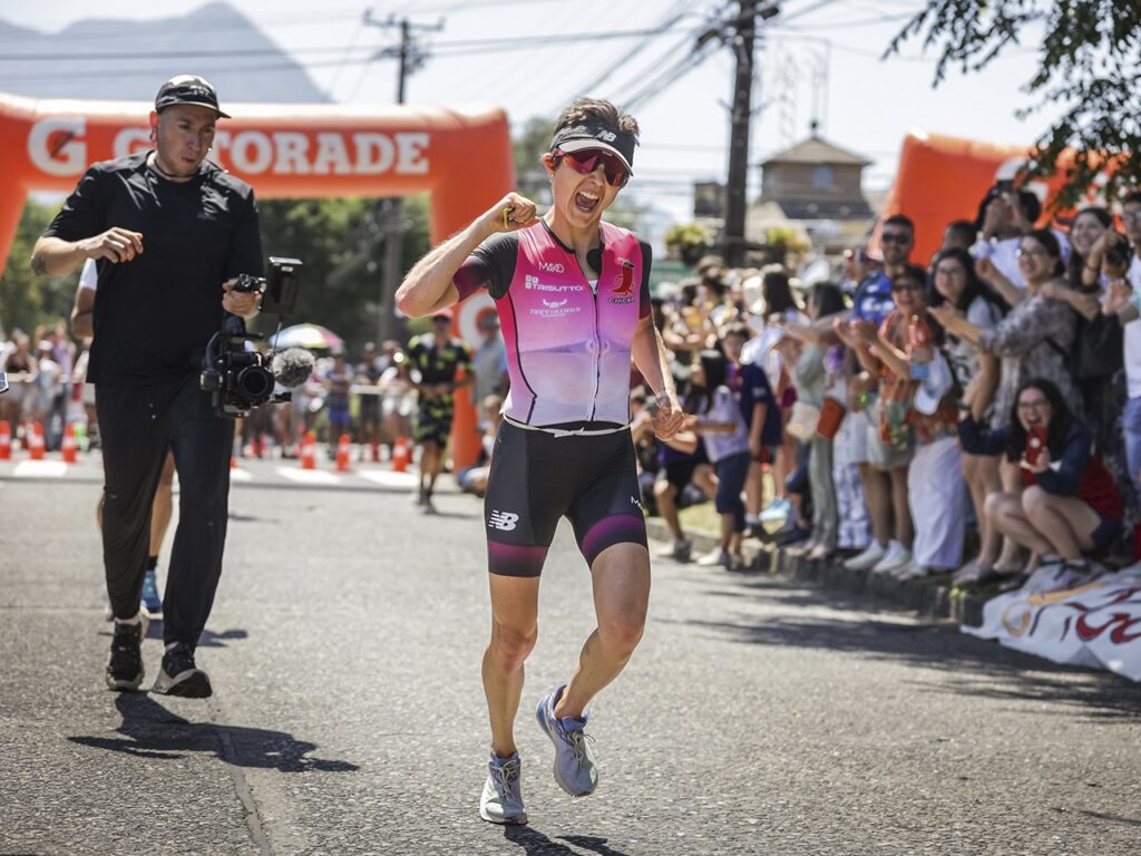 Bárbara Riveros is eager to compete in the 2024 Iron Man World Championship after recovering from being hit by a car during training. | Photo courtesy Bárbara Riveros