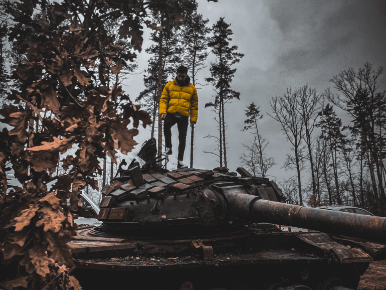 He traveled to Ukraine for love, saw the ravages of war