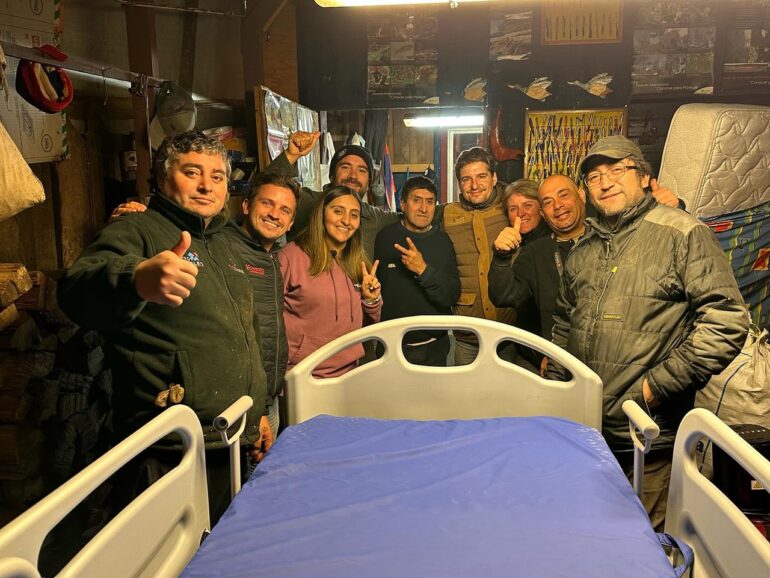 La rápida ayuda a los damnificados por las inundaciones del sur de Chile