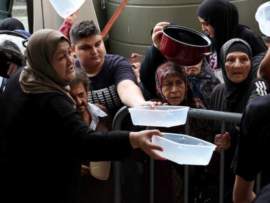 Citizens in areas of Lebanon displaced by Israeli strikes rely on aid. | Photo courtesy of Hadi Safieddine