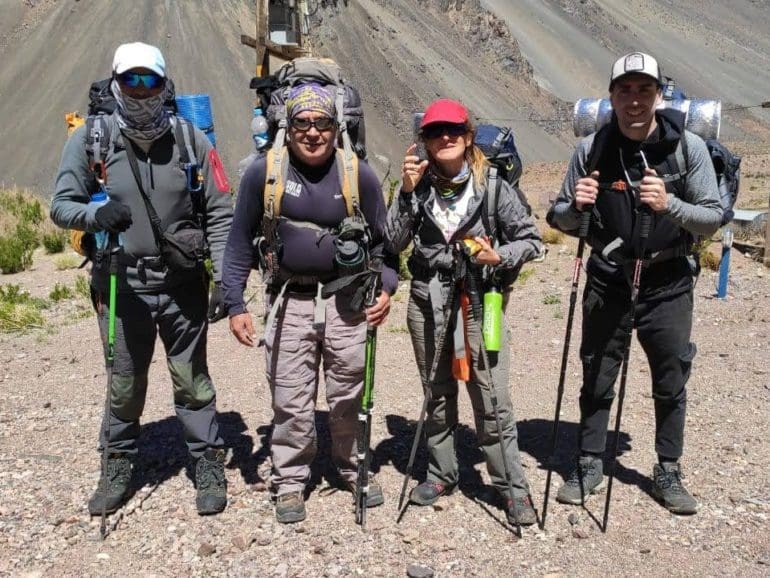 First known woman in Argentina makes treacherous hike at 54-years-old