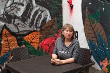Doris Suárez lives at La Casa de la Paz in Bogotá, where she and other ex-combatants brew beer and work for peace.