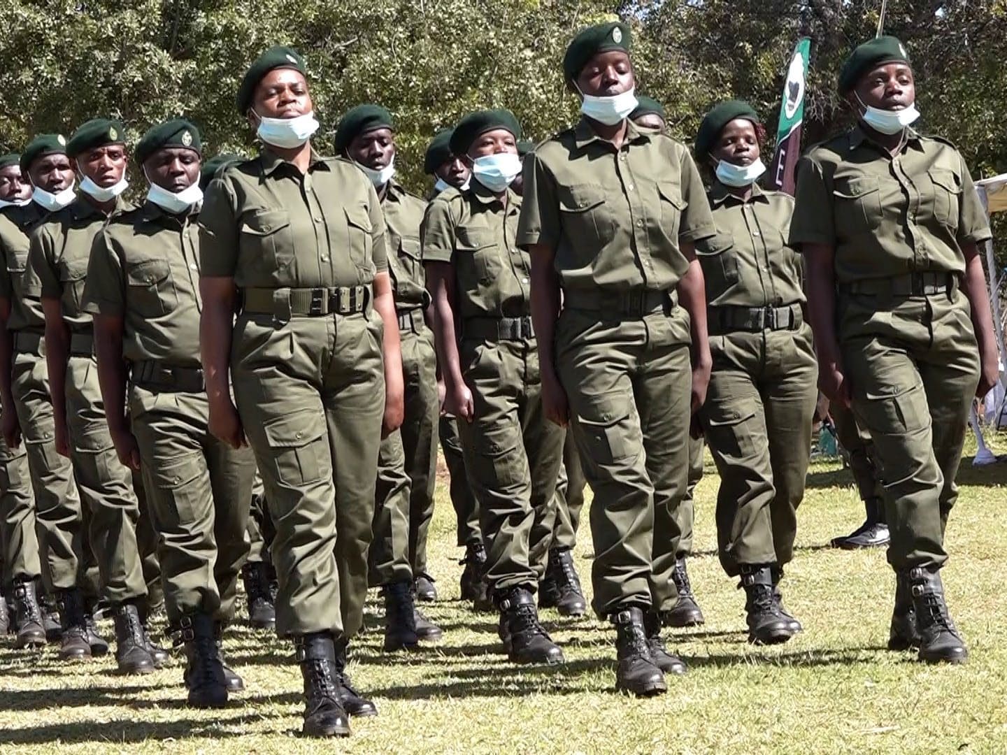 Zimbabwe National Parks female rangers