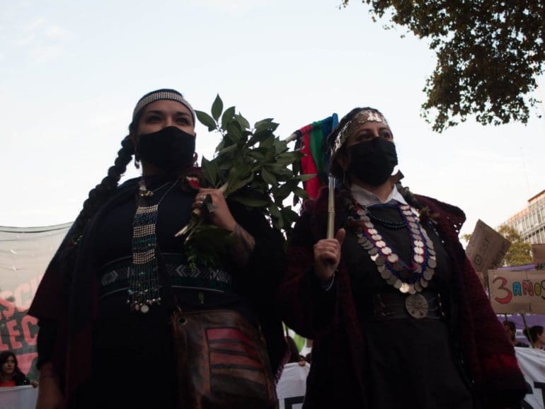 Argentinian activists protest to mark Earth Day 2022