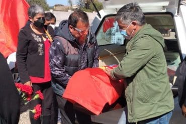 Families of executed political prisoners in Chile receive the remains of loved ones after nearly five decades