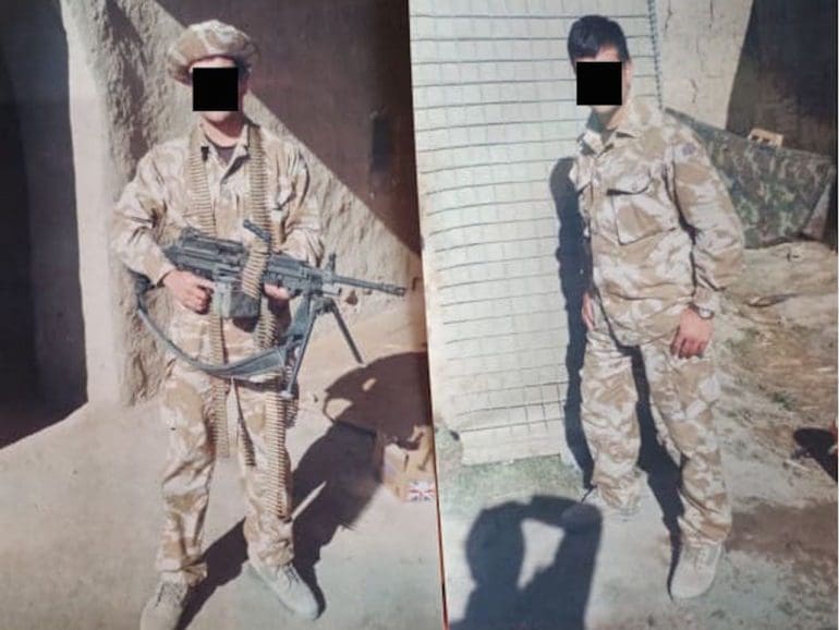 Dos miembros de las Fuerzas Armadas Británicas atrapados en Kabul