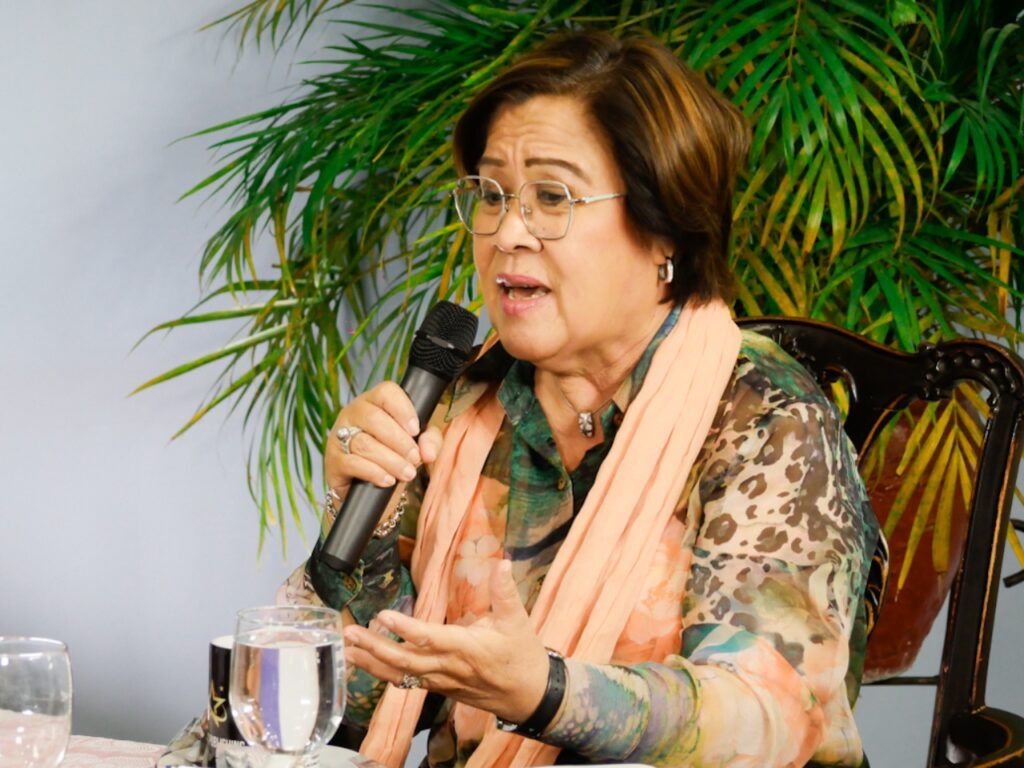 Leila de Lima, a former senator and human rights commissioner, was arrested in 2017, months after she had launched a Senate inquiry into then-President Duterte’s brutal anti-drug crackdown.