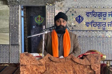 Gurnam Singh Rajwanshi is a Sikh who escaped Afghanistan for India after the Taliban took over the country