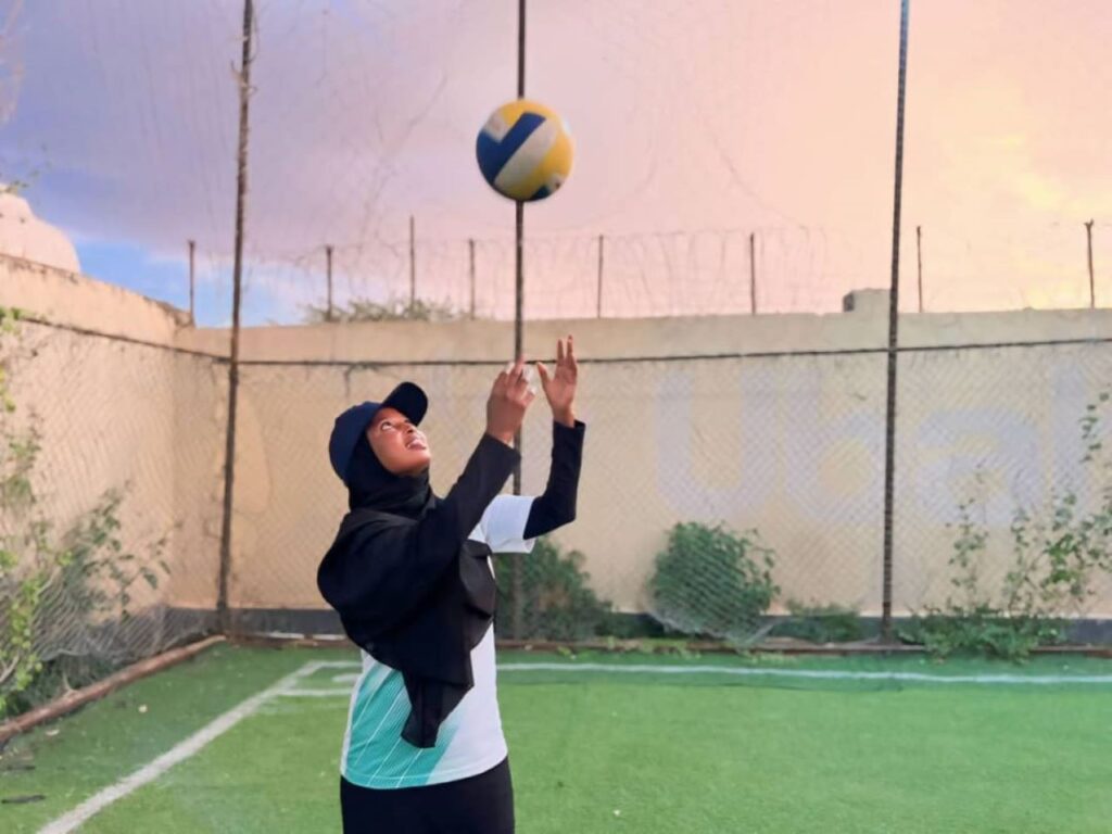 Hanni is a nurse and activist who fights to end female genital mutilation in Somalia. She plays soccer every weekend to bring awareness to the cause. | Photo courtesy of Hanni Ismail