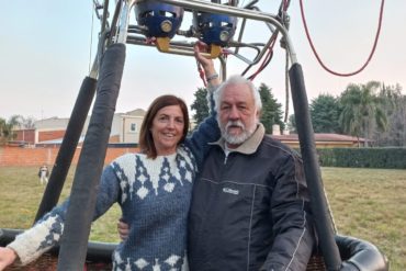 Leticia and Carlos Niebuhr are the first hot air balloon instructors in
