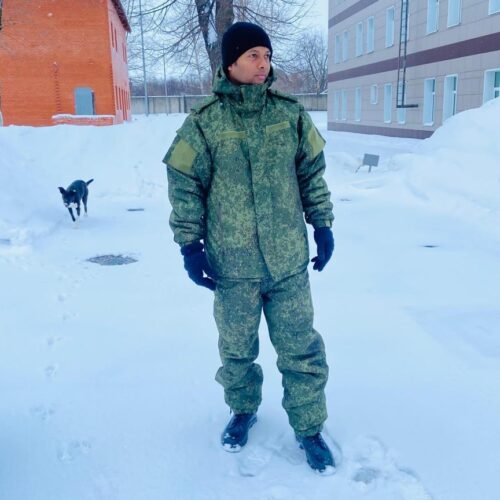 Mohammed Sarfaraz in Ryazan military camp in Russia