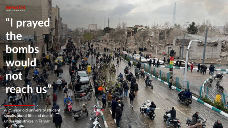 ‘I prayed the bombs would not reach us’: A young Iranian speaks about life and death under US-Israeli strikes