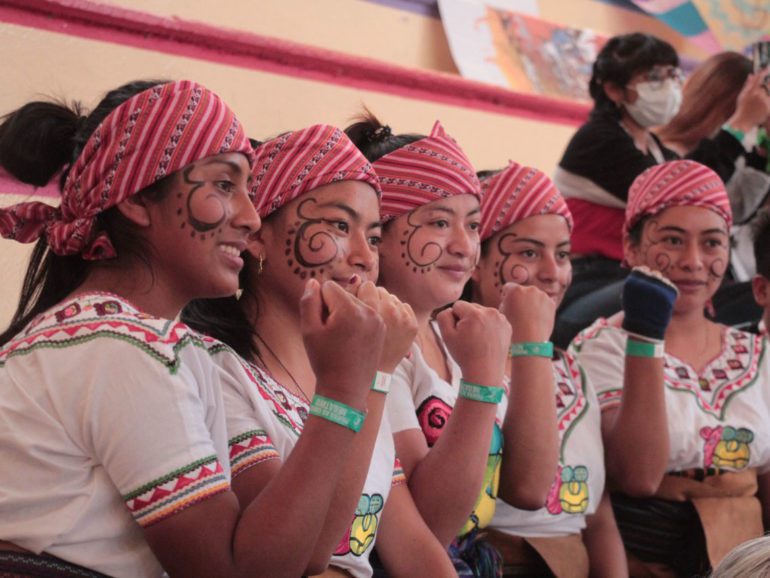 Young women in Guatemala honor ancestry, revive ancient Mayan ball game