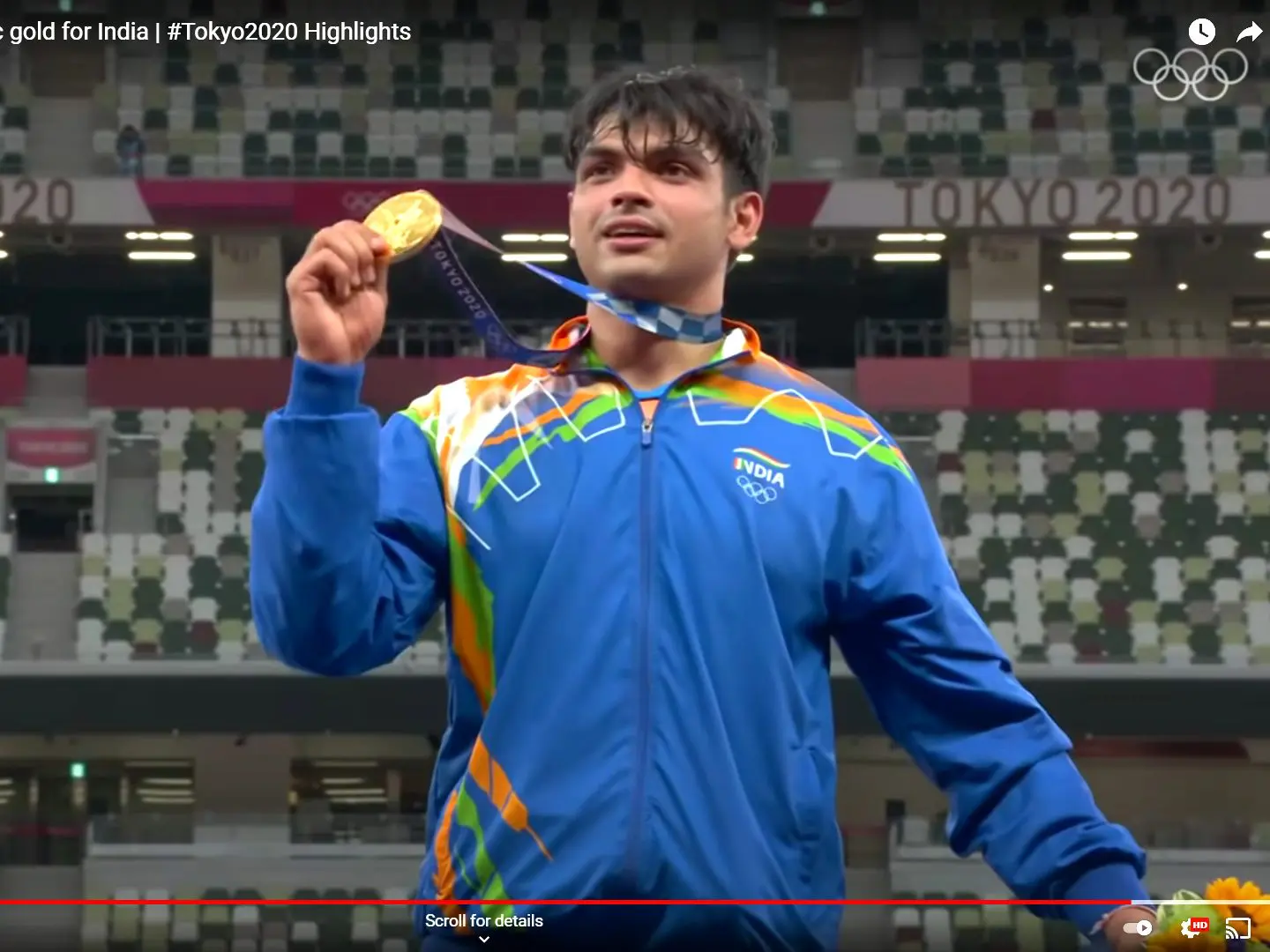 Lanzador de jabalina de la India hace historia en los Juegos Olímpicos de Tokio