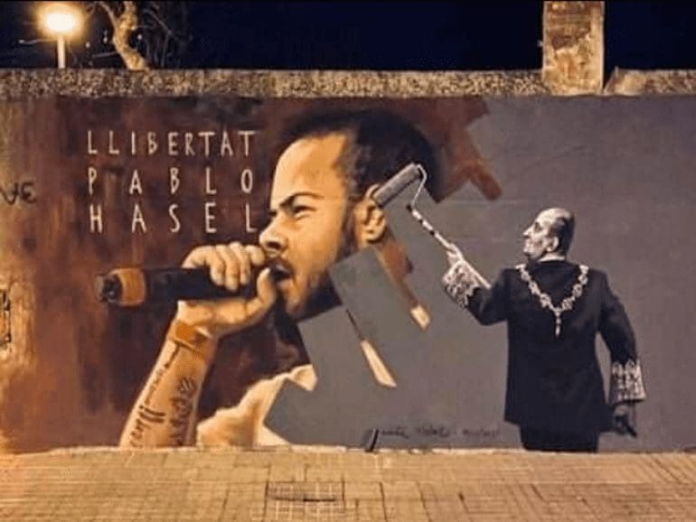 Rapper imprisoned for insulting Spanish king