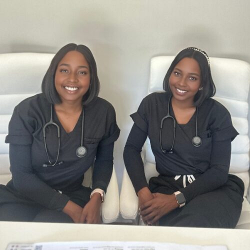 Dr Ziyanda Ndebele works alongside her sister Dr Khanyisile.