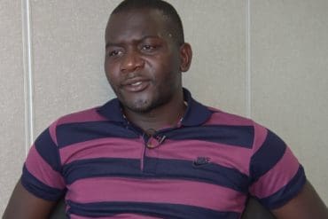 Makomborero Haruzivishe spent nearly a year behind bars for what he says are false charges of inciting public violence
