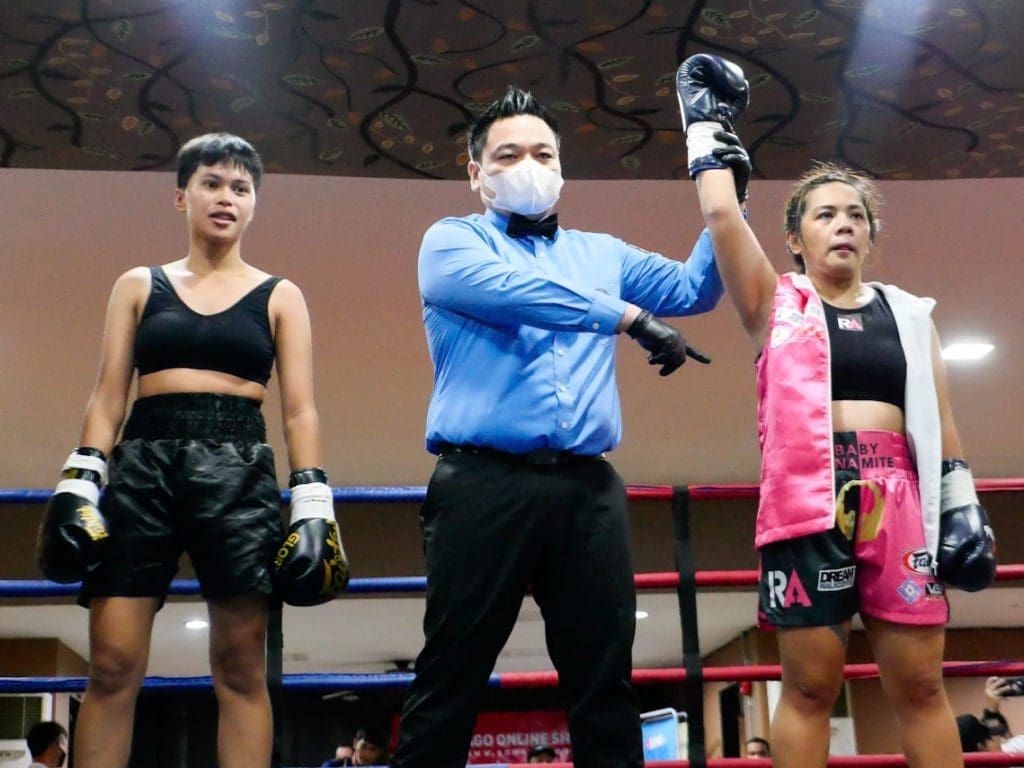 Rica Aquino, Female Boxer from Philippines wins Bantamweight picture picture