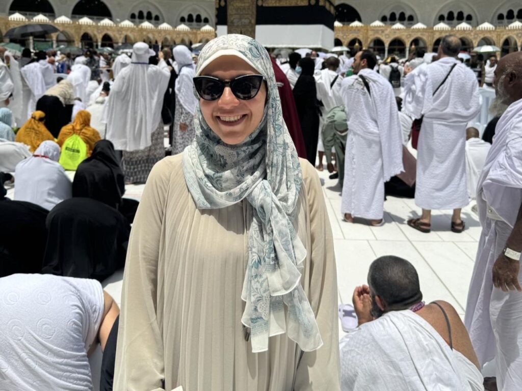 Samar Samir Abdel Hamid of Egypt witnessed the devestation and death at the 2024 Hajj pilgrimage to Mecca in Saudi Arabia. | Photo courtesy of Samar Abdel Hamid