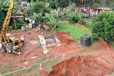 Secuelas de la mina colapsada. | Kelly Ogome