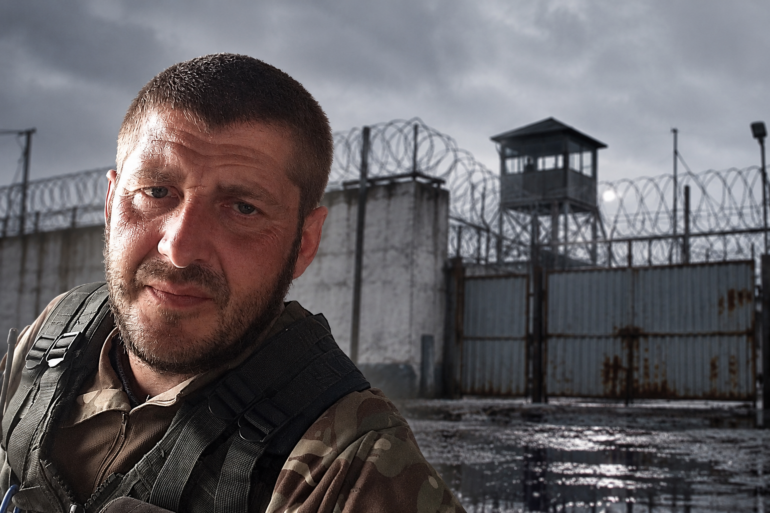 A letter with my son’s handprints kept me going in Russian captivity