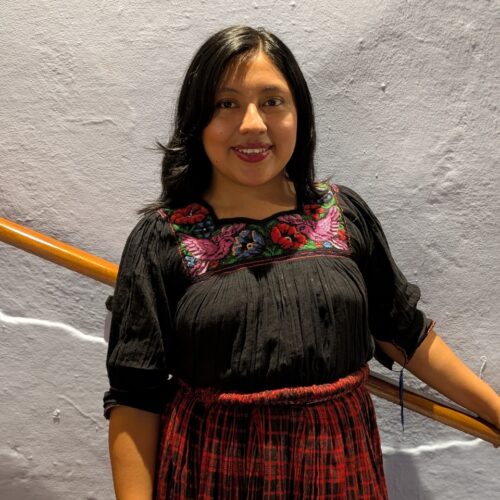 Neida Solís is a Guatemalan journalist and sociologist committed to giving visibility to the struggles of the most vulnerable communities in her country.