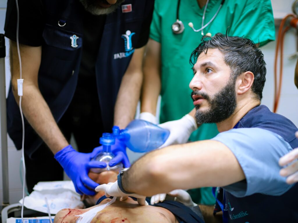 Dr. Mohammed Tahir, a British-Iraqi orthopedic surgeon, completed two medical missions in Gaza, performing 290 surgeries and treating over 1,100 patients amid the ongoing conflict. | Photo courtesy of 