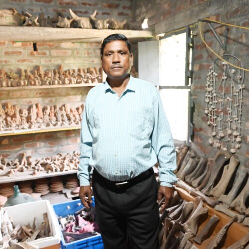 Biswajit Sahu runs a private museum, Biswajit Sahu, which contains over 10,500 artifacts from the Sundarban mangroves of West Bengal.