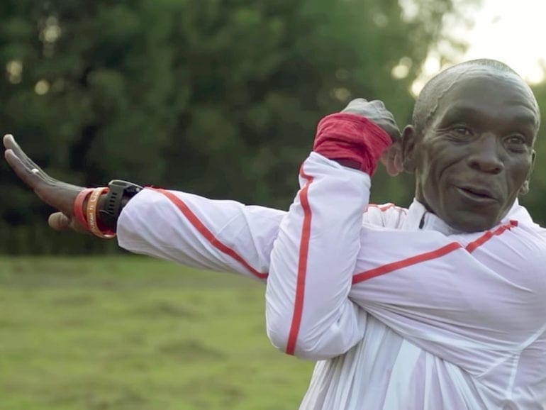 Correr era la vida del maratonista récord mundial de Kenia