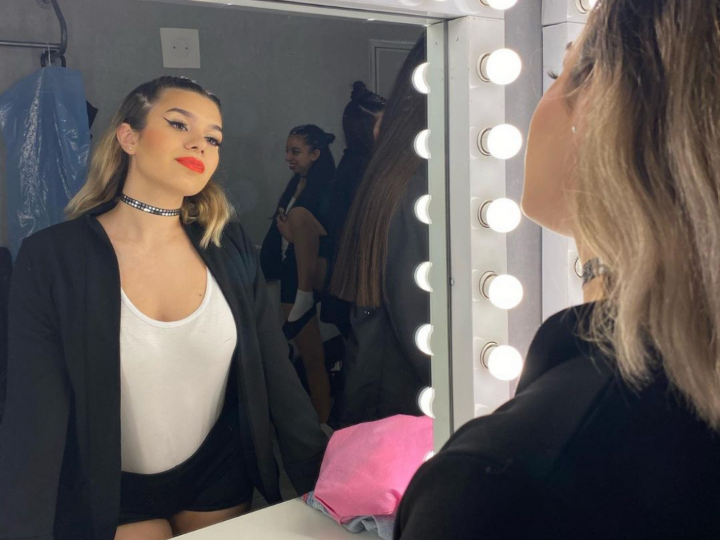 Lula Del Bianco strikes a pose after creating engaging new content for her TikTok account | Photo courtesy of Lula Del Bianco