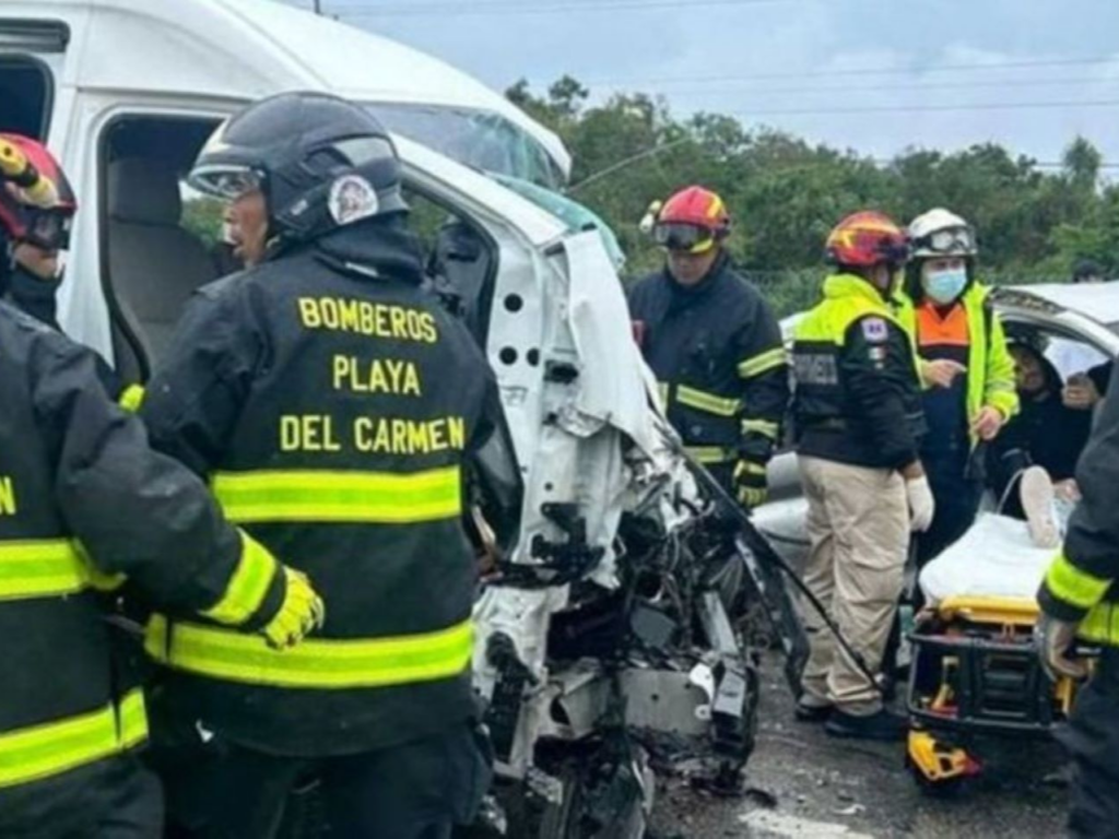 First responders assisting moments  after the crash | Photo courtesy of 