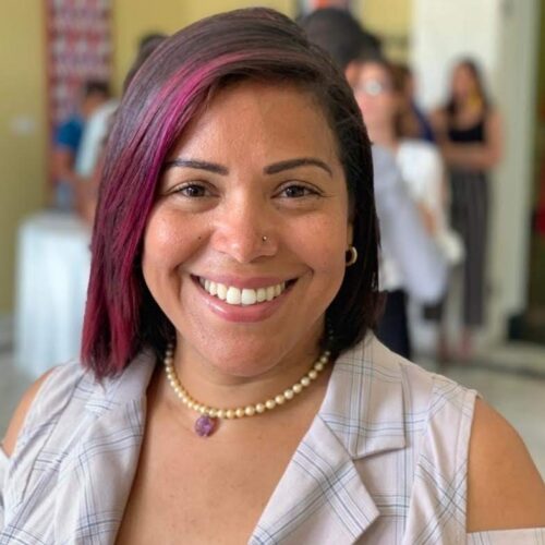 Venezuelan activist and community leader Katiuska Camargo