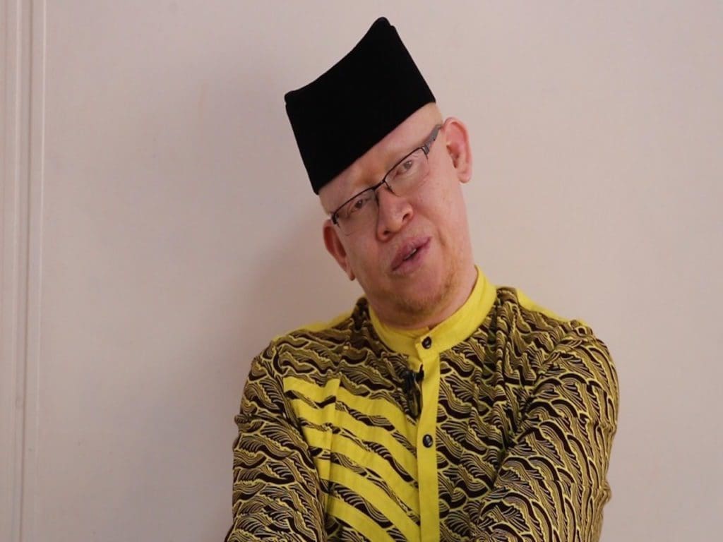 Isaac Mwaura, presidente de la Sociedad de Albinismo de Kenia. 