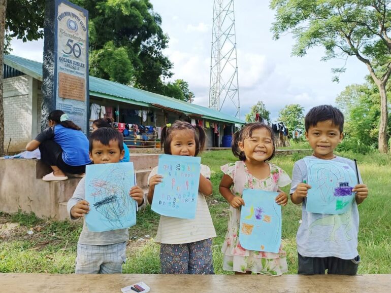 Children traumatized by war: teacher helps students recover from ethnic violence in Manipur