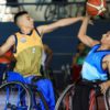 Jeffrey Mejía has been playing adapted basketball since the age of 16