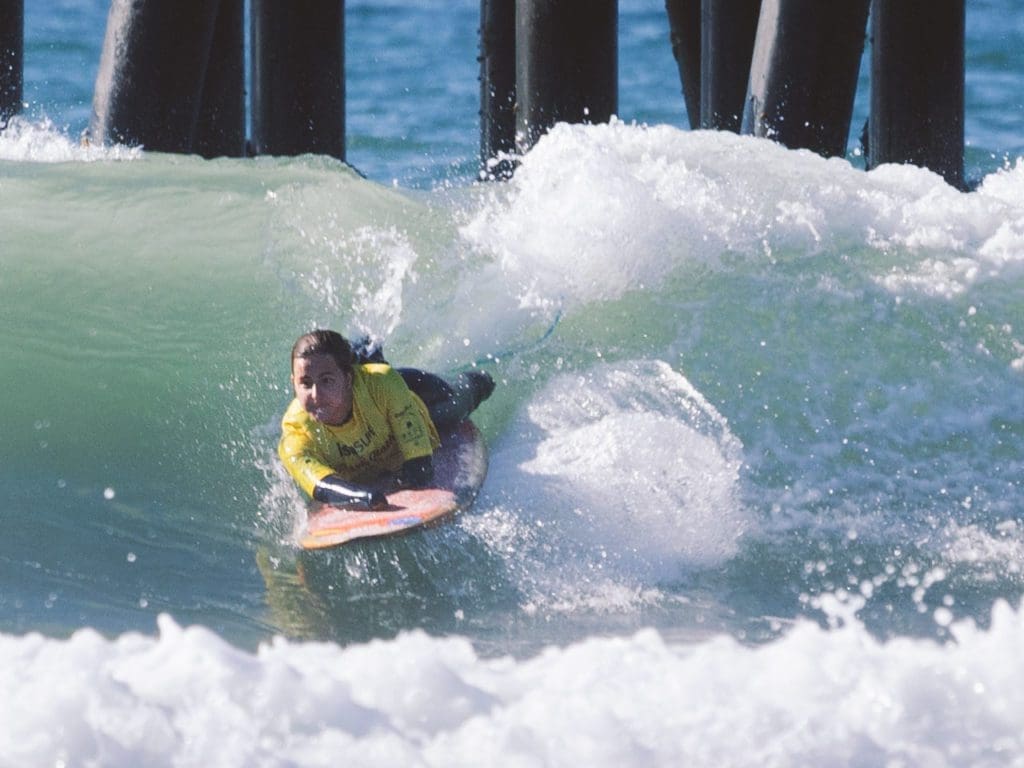 After losing her limbs to meningitis, Sarah Almagro Vallejo became the national adapted surfing champion in Spain