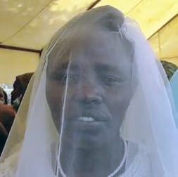 Elizabeth Nalem is a Kenyan Woman who got married to the Holy Spirit a week ago, leaving her 20 years old marriage.