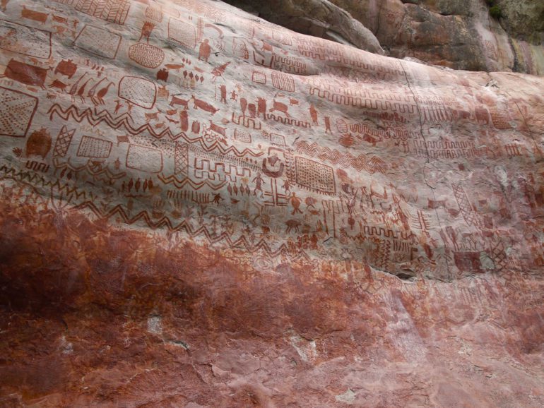 Miles of recently discovered cave paintings in Colombia shock archeologists, Orato photographer takes you there