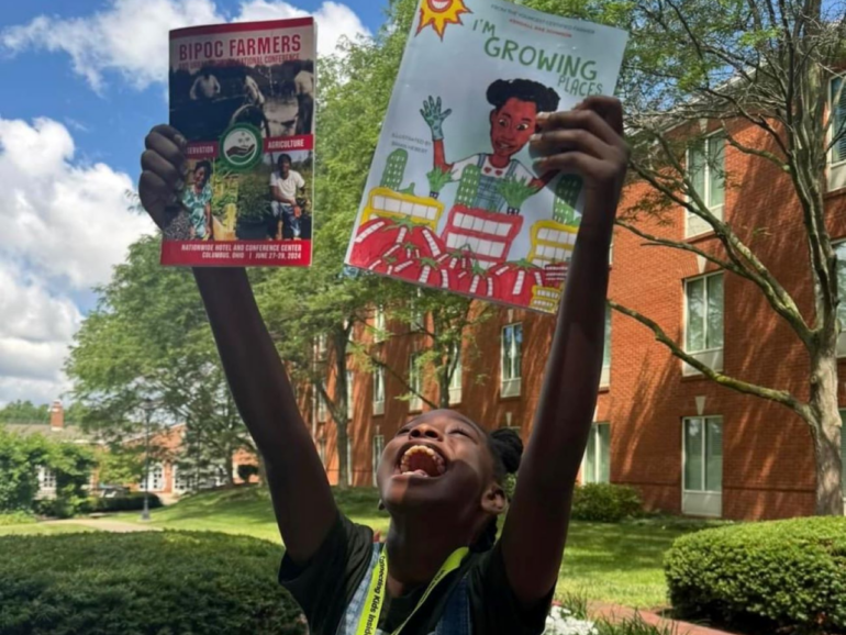 Youngest certified farmer in the US, Kendall Rae Johnson inspires sustainability and community
