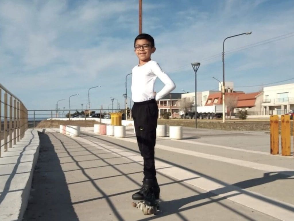 Santiago Rearte became a world roller skating champion at just 10 years old where he competed in Paraguay against skaters from 14 nations.