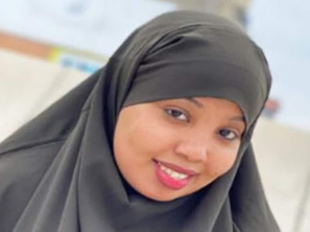 Hafsa Lukman, la empresaria somalí que fue secuestrada. | Policía de nairobi