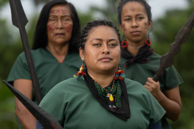 The indigenous guard formed to fight against mining companies imposing on their territories