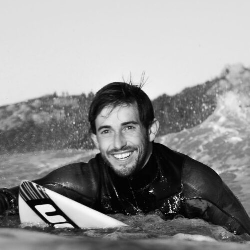 Spanish surfing champion Guillermo Carracedo