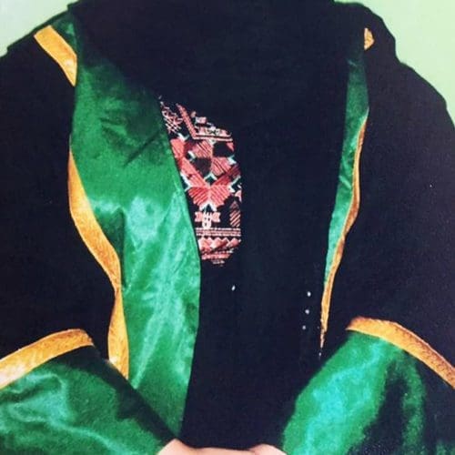 robe of a female judge in Afghanistan