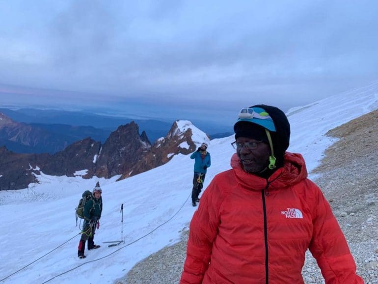 First Kenyan climbs Mount Everest with all black team, shows that at 62 anything is possible