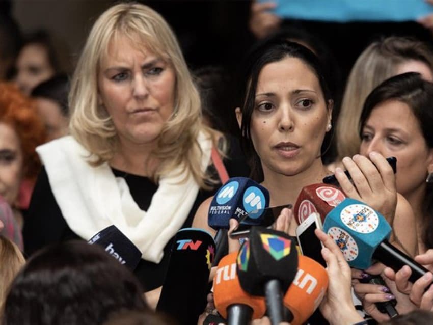 Raquel Hermida Leyenda (left) is considered a defender of vulnerable populations